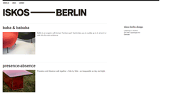 Desktop Screenshot of iskos-berlin.dk