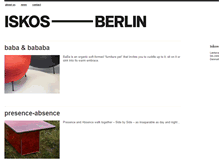 Tablet Screenshot of iskos-berlin.dk